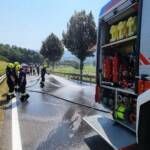 Zwei Verkehrsunfälle auf der B76