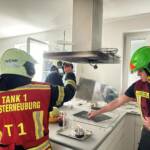 FF Klosterneuburg: Küchenbrand in der Holzgasse