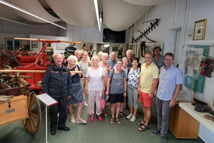 HFW Bad Ischl: Pensionistenverband besucht Feuerwehrmuseum