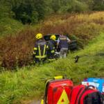 Schwerer Verkehrsunfall auf B154