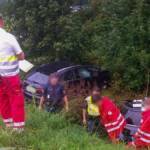 Schwerer Verkehrsunfall auf B154