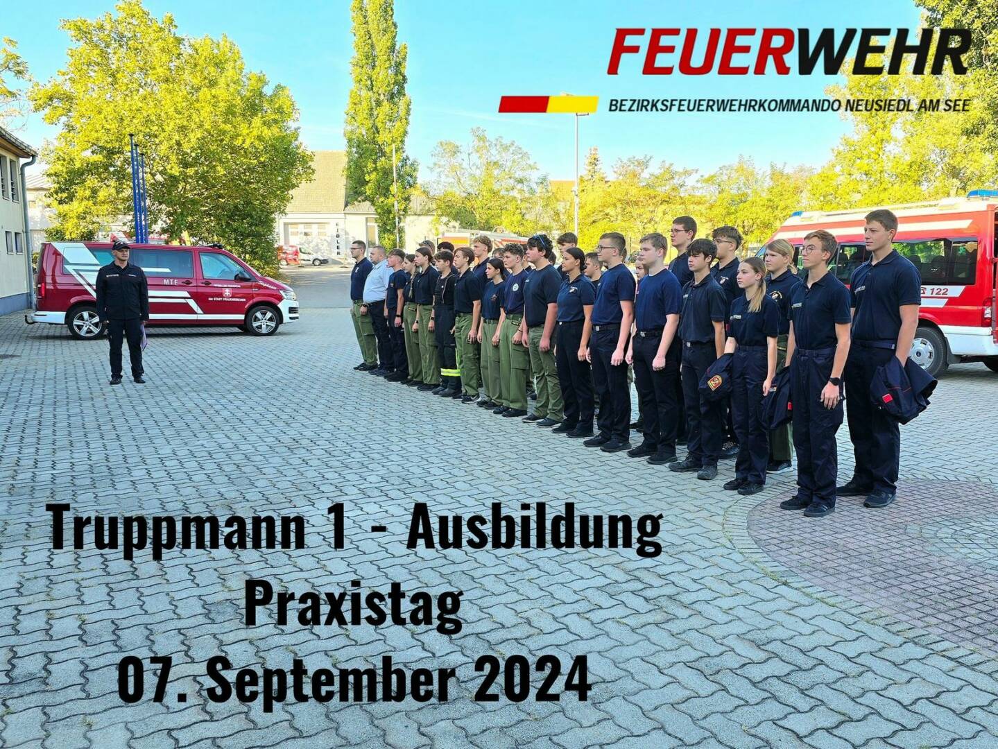 BFK Neusiedl am See: Truppmann 1 Ausbildung