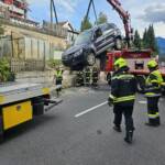 Spektakulärer Verkehrsunfall in Egg am Faakersee