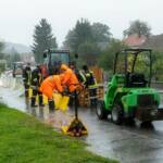 Hochwassermaßnahmen im Bezirk