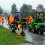 Hochwassermaßnahmen im Bezirk