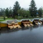 Hochwassermaßnahmen im Bezirk