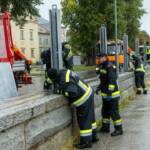 Hochwassermaßnahmen im Bezirk