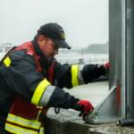 Hochwassermaßnahmen im Bezirk