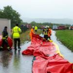 Hochwassermaßnahmen im Bezirk