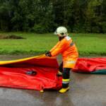 Hochwassermaßnahmen im Bezirk