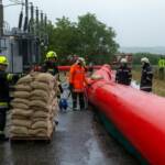 Hochwassermaßnahmen im Bezirk