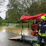 Hochwassersituation im Bezirk