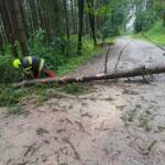 Unwettereinsätze im gesamten Bereich Leoben