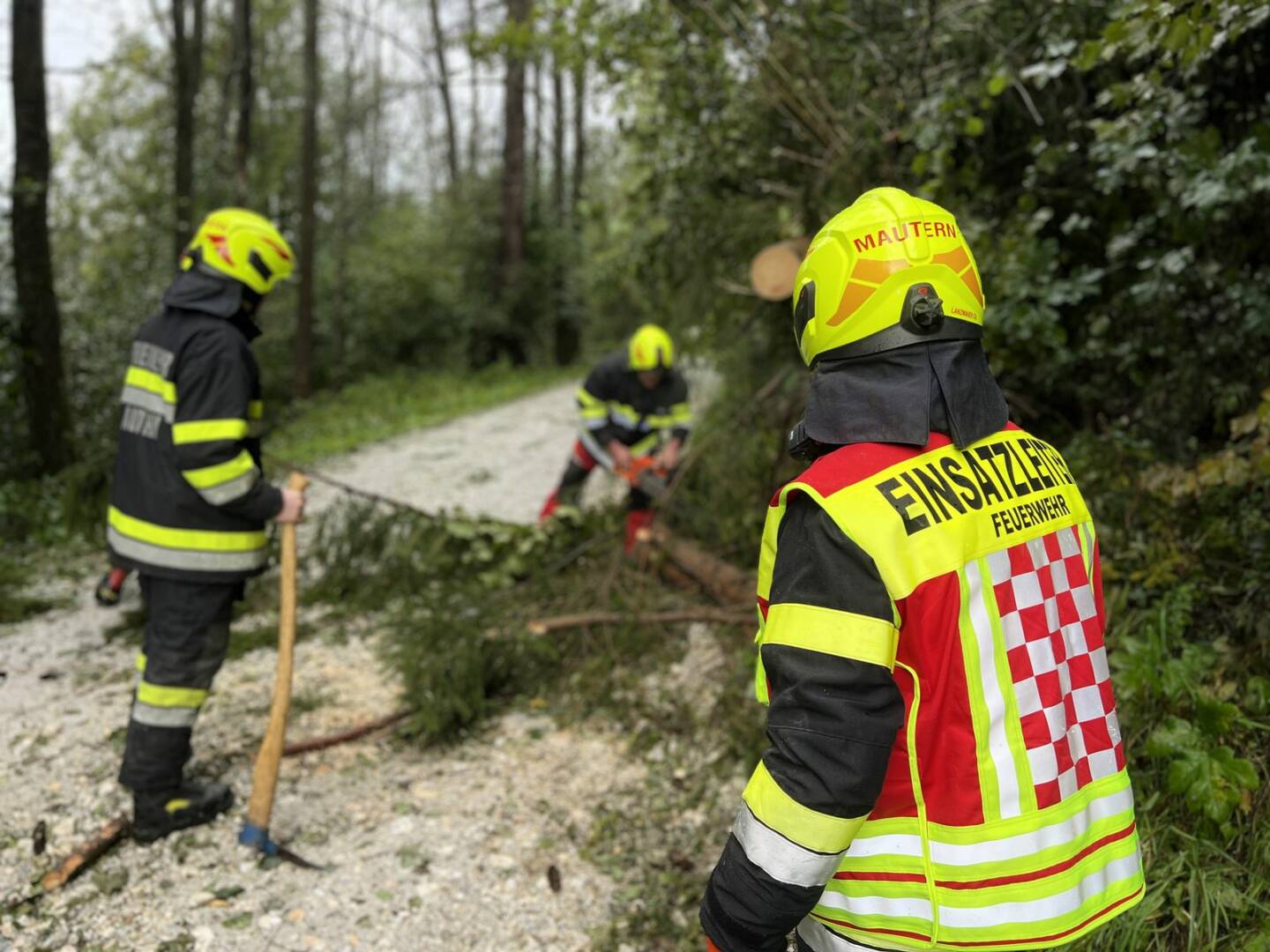 BFV Leoben: Unwettereinsätze im gesamten Bereich Leoben