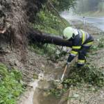 Unwettereinsätze im gesamten Bereich Leoben