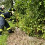 Dauerregen führt zu Feuerwehreinsätzen