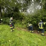 Dauerregen führt zu Feuerwehreinsätzen