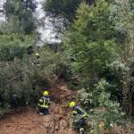 Murenabgang in Frankenmarkt