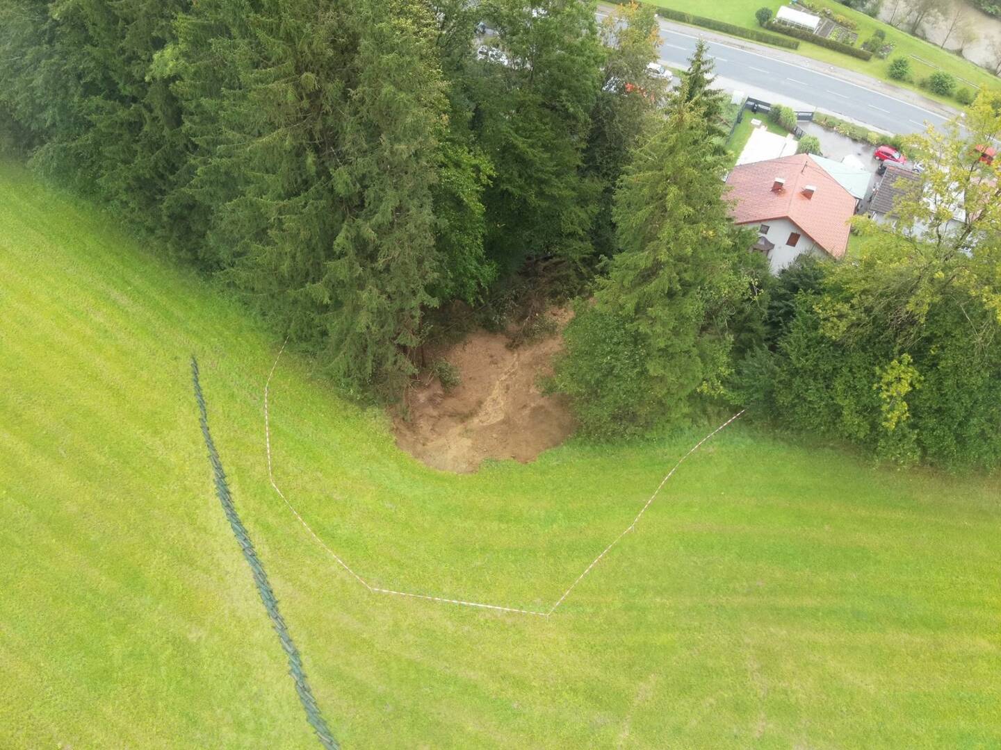 FF Frankenmarkt: Murenabgang in Frankenmarkt