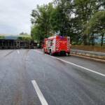 Schwerer LKW Unfall auf Südautobahn