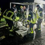 Kritische Hochwasserlage im Nordburgenland