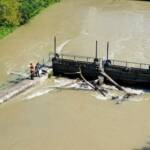 Kritische Hochwasserlage im Nordburgenland