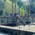 Kritische Hochwasserlage im Nordburgenland