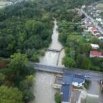 Kritische Hochwasserlage im Nordburgenland