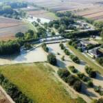 Kritische Hochwasserlage im Nordburgenland