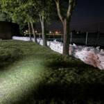 Kritische Hochwasserlage im Nordburgenland