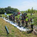 Kritische Hochwasserlage im Nordburgenland