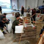 Kritische Hochwasserlage im Nordburgenland