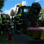 BFKDO Jennersdorf: Traktorbrand in Rudersdorf