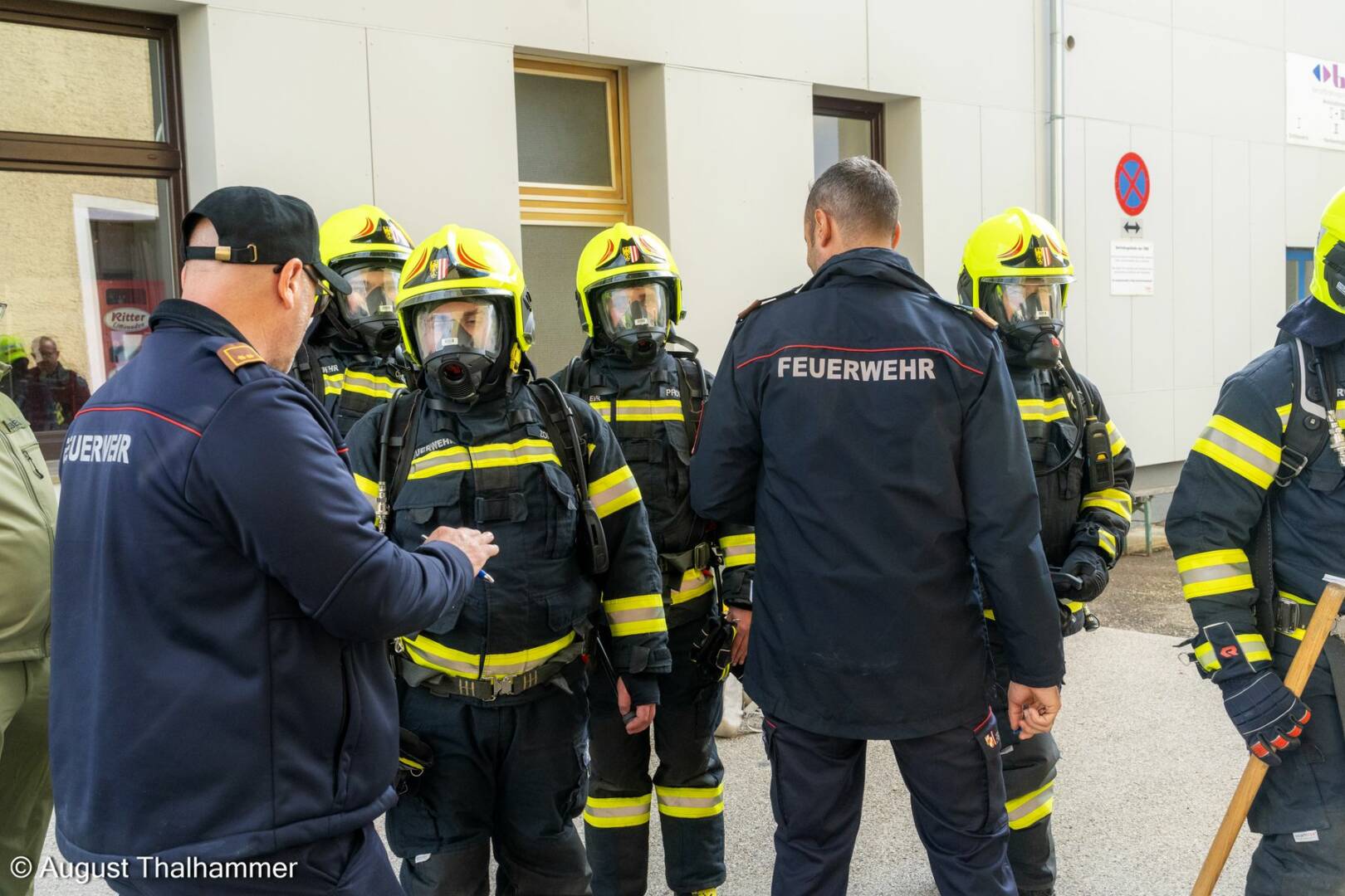 BFK Vöcklabruck: Atemschutz-Leistungsprüfung des Bezirkes
