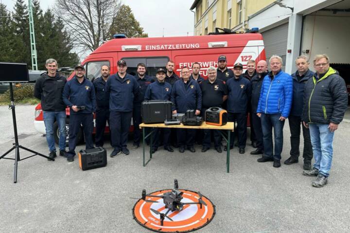 FF Ebenfurth: Einsatzdrohne für die Feuerwehren der Stadtgemeinde Ebenfurth