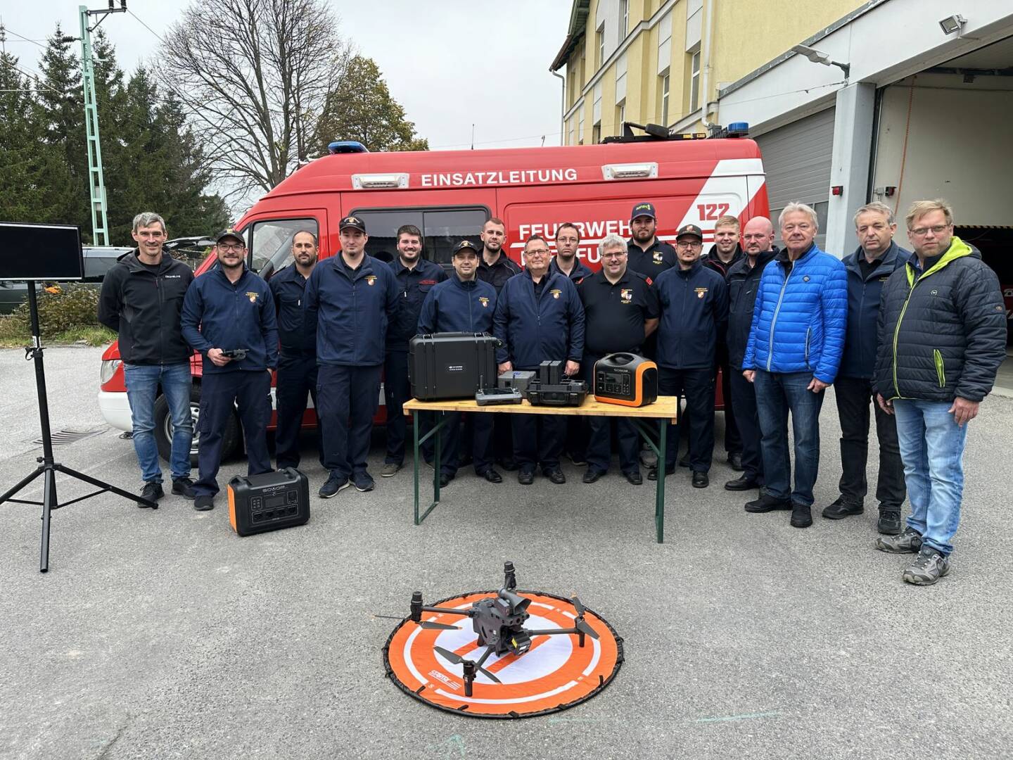 FF Ebenfurth: Einsatzdrohne für die Feuerwehren der Stadtgemeinde Ebenfurth