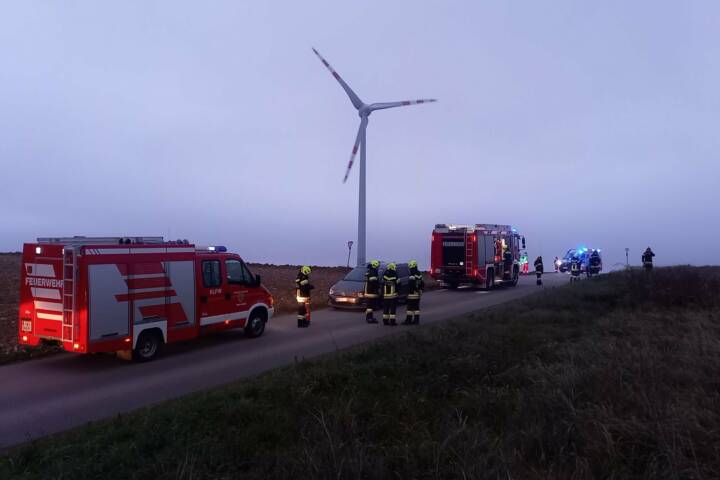 FF Statzendorf: Schwerer Verkehrsunfall bei Kleinhain