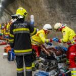 Einsatzübung Oswaldibergtunnel A10
