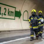 Einsatzübung Oswaldibergtunnel A10