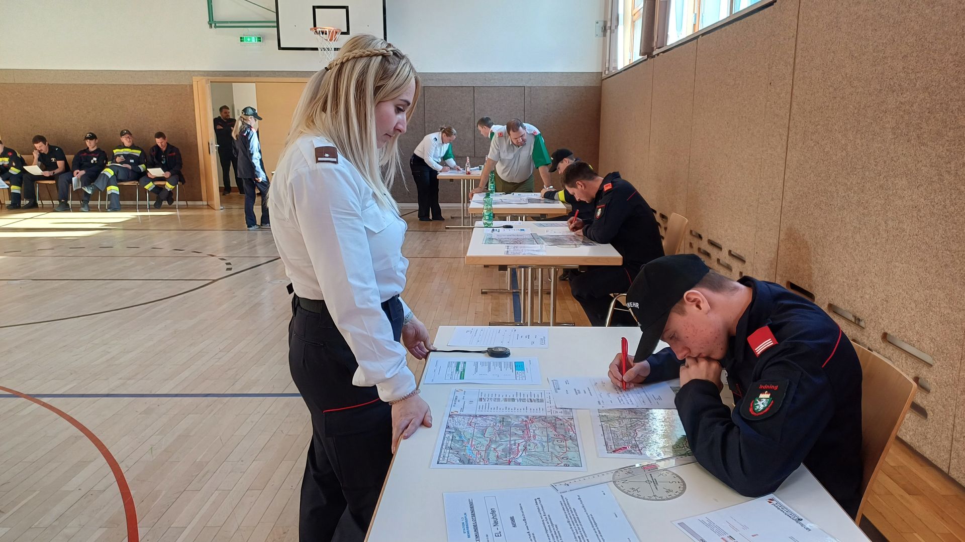 BFV Liezen: Weiße Fahne beim Funkbewerb in Donnersbach