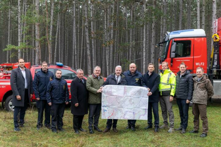 BFKDO Wiener Neustadt: Projektabschluss Waldfachplan