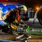 Verkehrsunfall auf der Landesstraße 114