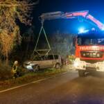 Verkehrsunfall auf der Landesstraße 114