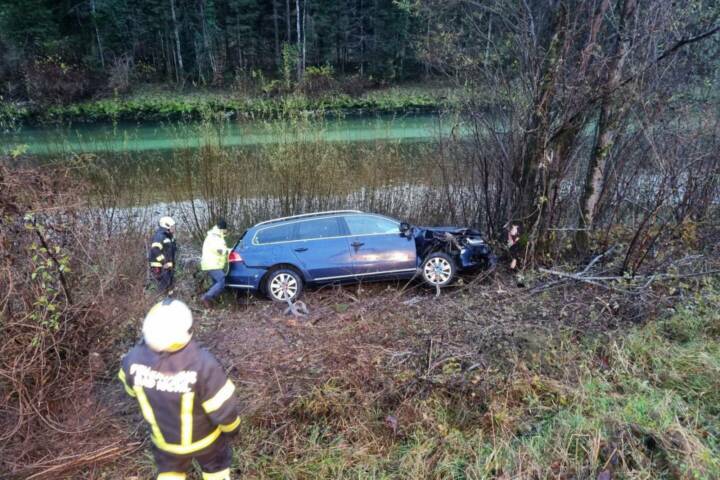 HFW Bad Ischl: Verkehrsunfall endet glimpflich