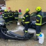 Verkehrsunfall beim Güterbahnhof