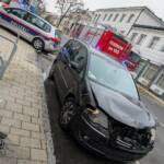 PKW-Brand mitten im Stadtzentrum