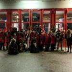 Nikolaus und Krampus besuchen Jugendgruppe