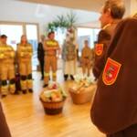 Der Nikolaus und die Feuerwehrjugend zu Besuch im Konradinum
