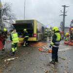 Busunfall in Villach