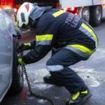 Menschenrettung - Verkehrsunfall in Stratzing